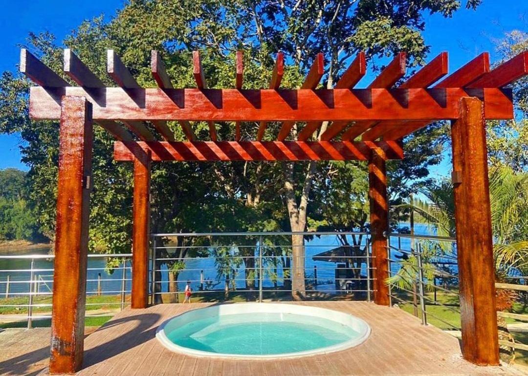 Flat No Pontal Do Lago Калдас-Новас Экстерьер фото